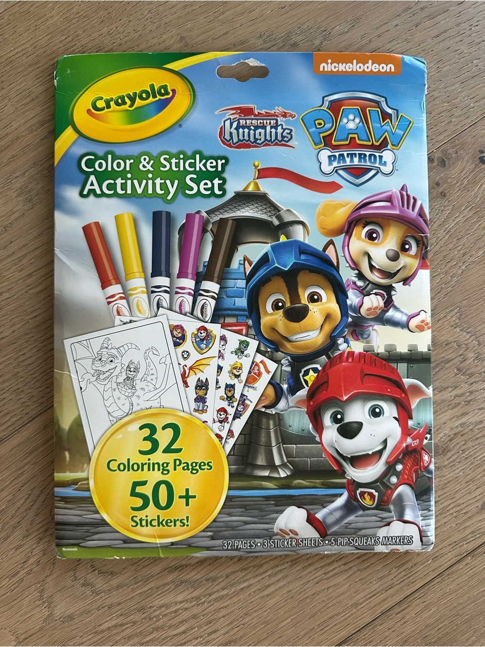 Crayola Paw Patrol Color & Sticker Activity Set - Multicolor